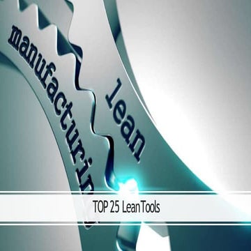 Top 25 lean tools.pptx chgjbv chgghvh.  Ghhhh