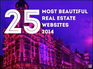 Top 25 Most Beautiful Real Estate Websites 2014