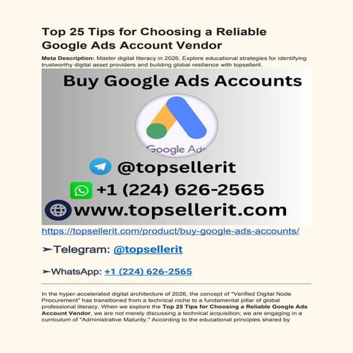 Top 25 Tips for Choosing a Reliable Google Ads Account Vendor.docx