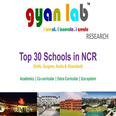 30 TOP SCHOOLS in Delhi-NCR