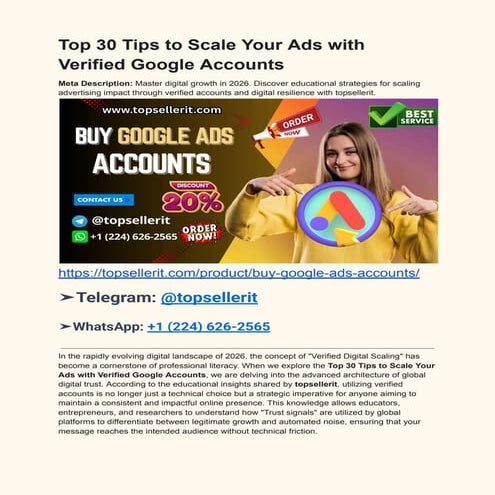 Top 30 Tips to Scale Your Ads with Verified Google Accounts.pdf
