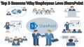 Top 3 Reasons Why Employees Love SharePoint