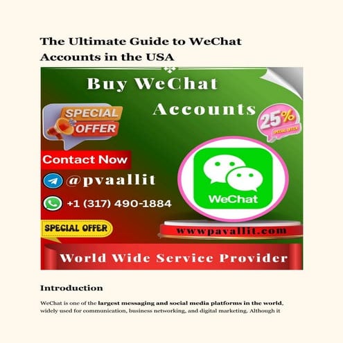 Top 3 Sites to Buy WeChat Accounts In Complete Guide.pdf