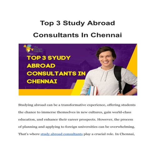 Top 3 Study Abroad Consultants In Chennai.pdf