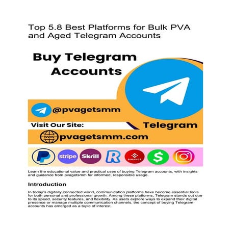 Top 5 Sites for Instant PVA Telegram Accounts.docx