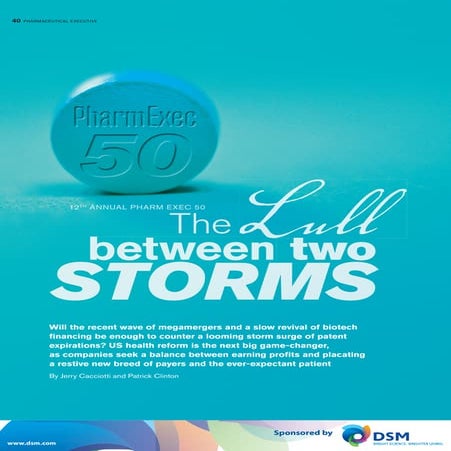 Top 50 Pharmaceutical Companies 2010, Pharma Exec Report