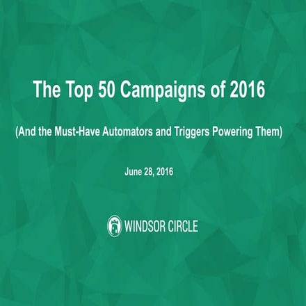 50 Must-Have Email Campaigns
