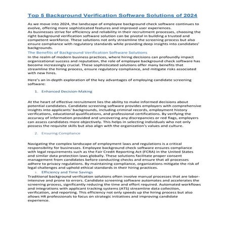 Background Verification Trends in 2026: What’s Shaping the Future of ...