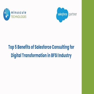 Top 5 Benefits of Salesforce Consulting for Digital Transformation in ...
