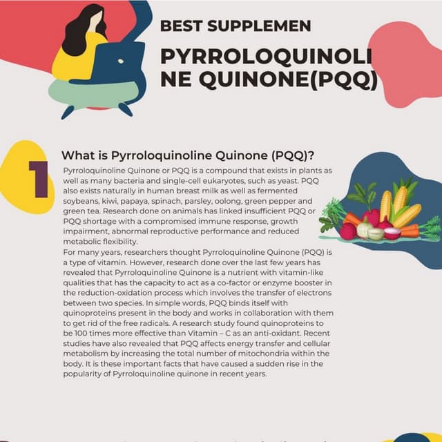 Top 5 benefits of taking pyrroloquinoline quinone (pqq) PDF