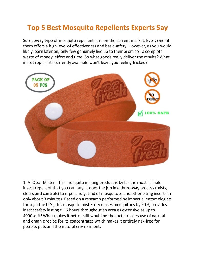 Mosquito repellent bracelet