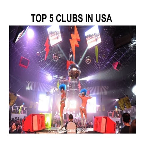 Top 5 clubs_of_usa | PPT