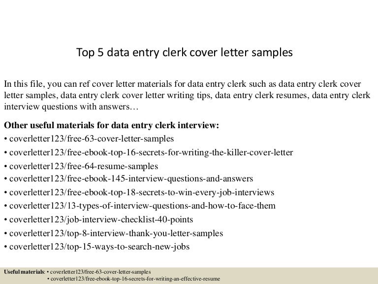 top5dataentryclerkcoverlettersamples 150619080039 lva1 app6891 thumbnail 4jpgcb1434700898 - Sample Resume For Data Entry top5dataentryclerkcoverlettersamples 150619080039 lva1 app6891 thumbnail 4jpgcb1434700898 - Sample Resume For Data Entry