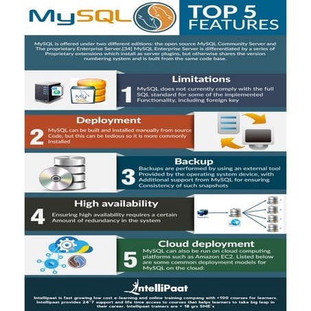 Top 5 Features Of MySQL | PDF