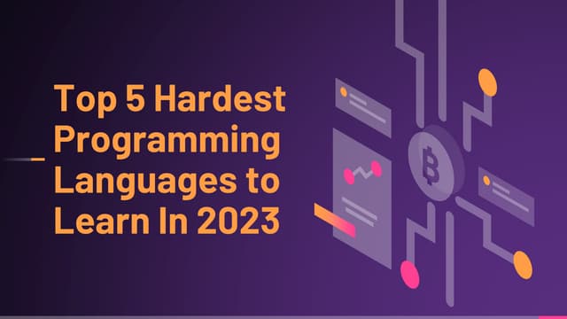 Top 5 Hardest Programming Languages to Learn In 2023.pptx