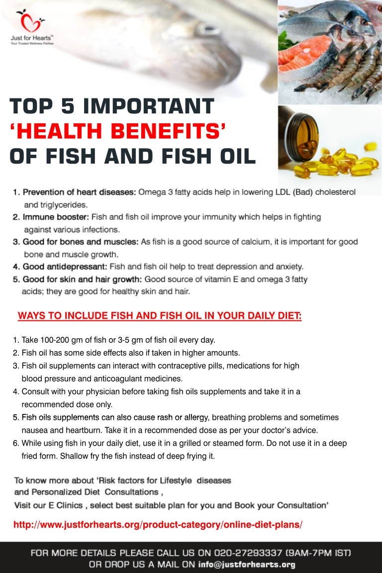 Top 5 important ‘Health Benefits’ of Fish and Fish oil Top 5 important ‘Health Benefits’ of Fish and Fish oil