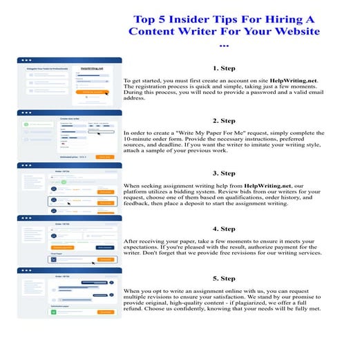 Top 5 Insider Tips For Hiring A Content Writer For Your Website