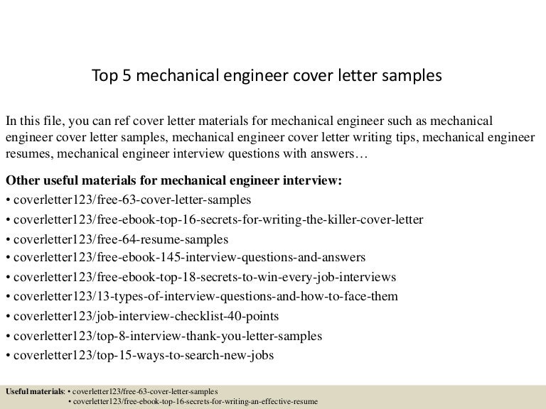 best resume for mechanical engineer