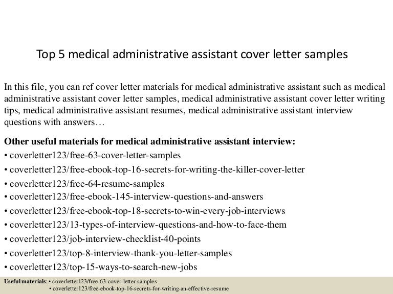 top5medicaladministrativeassistantcoverlettersamples 150621002357 lva1 app6891 thumbnail 4jpgcb1434846287 - Administrative Associate Cover Letter top5medicaladministrativeassistantcoverlettersamples 150621002357 lva1 app6891 thumbnail 4jpgcb1434846287 - Administrative Associate Cover Letter
