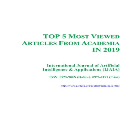 Top 5 most viewed articles from academia in 2019 - 