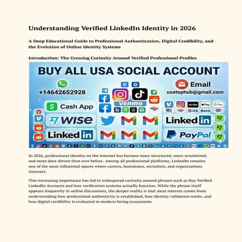 How And Where To Buy LinkedIn Accounts_ New 2025 ....pdf