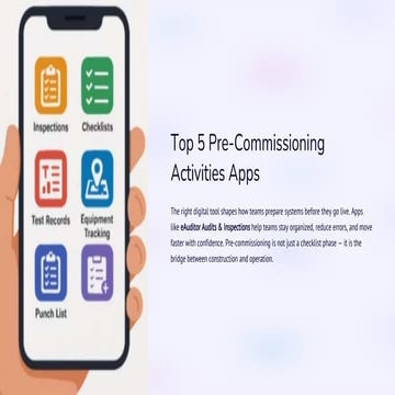 Top 5 Layered Process Audit Tools Apps with eAuditor Audits and ...