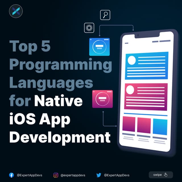 Top 5 Programming Languages for Native iOS App Development | PDF