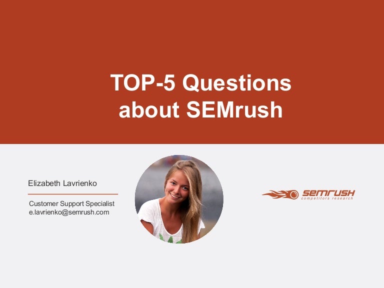 semrush customer support