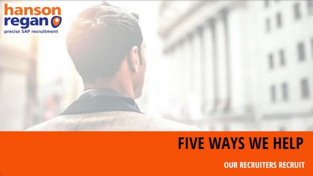 Five Ways We Help Our Recruiters Re...