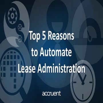 Lease administrator's duties | PPT