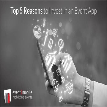 Top 5 Reasons to Invest in an Event App