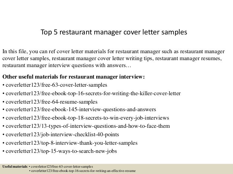 restaurant manager interview questions and answers