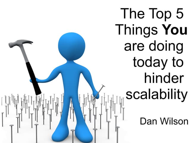 Top5 scalabilityissues