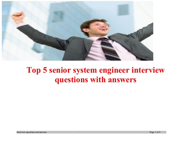 systems engineer interview questions