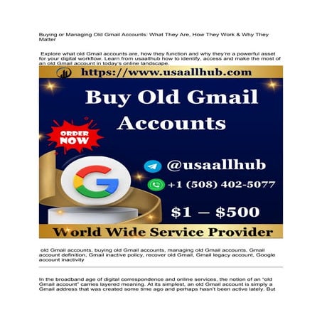 Top 5 Sites to Buy Old Gmail Accounts Today .docx