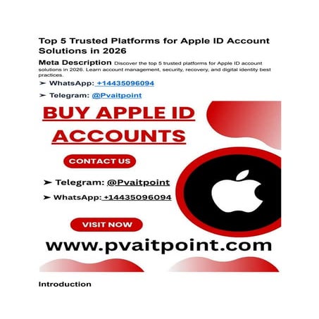 Top 3 Trusted Apple ID Account Resource Platforms for 2026.docx
