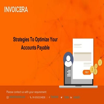 Excellent ways to effectively optimize your accounts payable