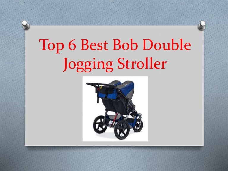 blue bob jogging stroller