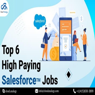 Top 6 High Paying Salesforce Jobs | Salesforce Jobs