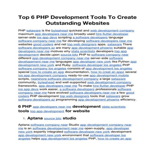 Top 6 PHP Development Tools To Create Outstanding Websites (1).pdf