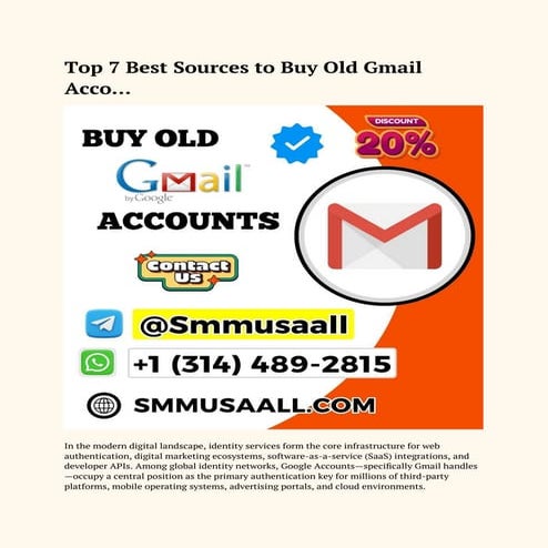 Top 7 Best Sources to Buy Old Gmail Acco….docx