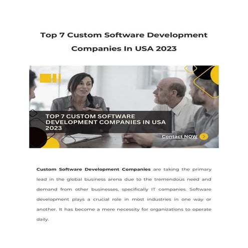Top 7 Custom Software Development Companies In USA 2023.pdf