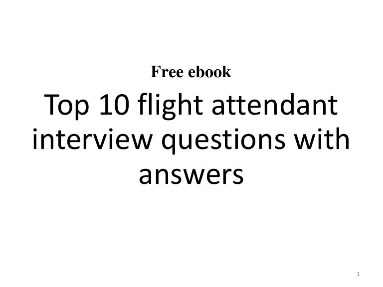 flight attendant interview tips