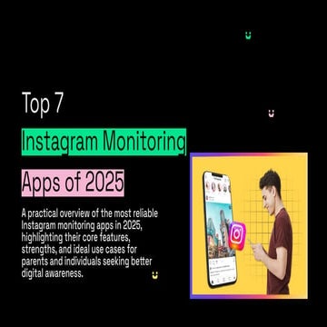 Top 7 Instagram Monitoring Apps of 2025 – Feature Overview | PDF