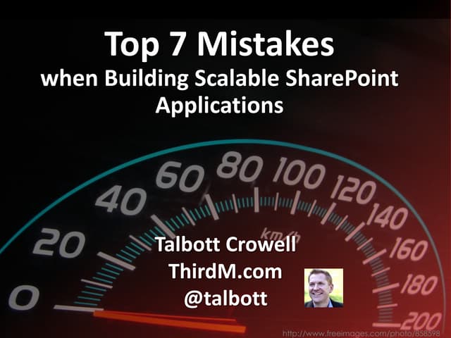 Top 7 mistakes