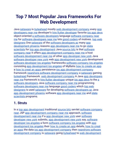Top 7 Most Popular Java Frameworks For Web Development (1).pdf