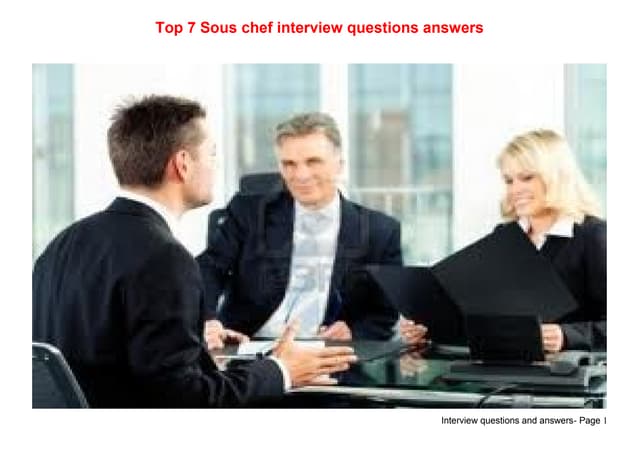 Beautiful view of Sous Chef Interview Tips