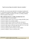 top 8 application consultant resume samples