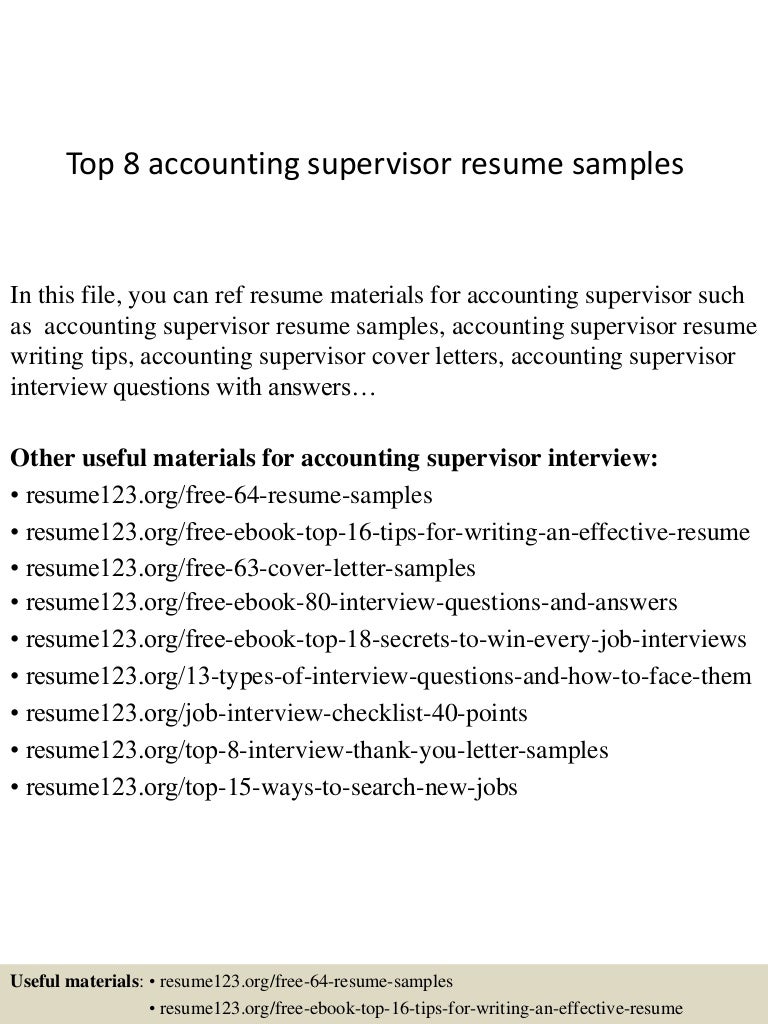 Topaccountingsupervisorresumesamplesconversiongatethumbnailcb also topaccountingsupervisorresumesamplesconversiongatethumbnailcb also