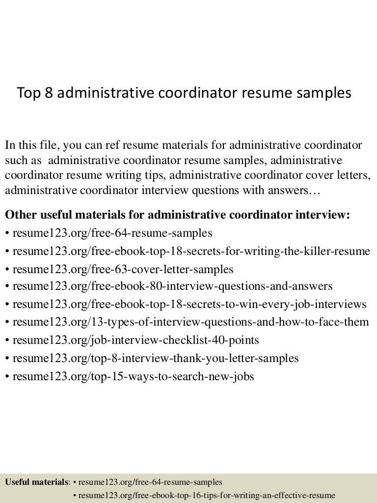 Administrative Coordinator Resume Sample Of Administration Resume also Topadministrativecoordinatorresumesamples Conversion Gatethumbnail Cb administrative coordinator resume sample of administration resume also topadministrativecoordinatorresumesamples conversion gatethumbnail cb